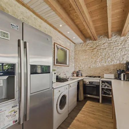 Maison Authentique En Pierre Pour 7 Avec Jardin Saint-Vincent-sur-Jard
