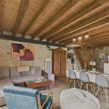 Maison Authentique En Pierre Pour 7 Avec Jardin * Saint-Vincent-sur-Jard